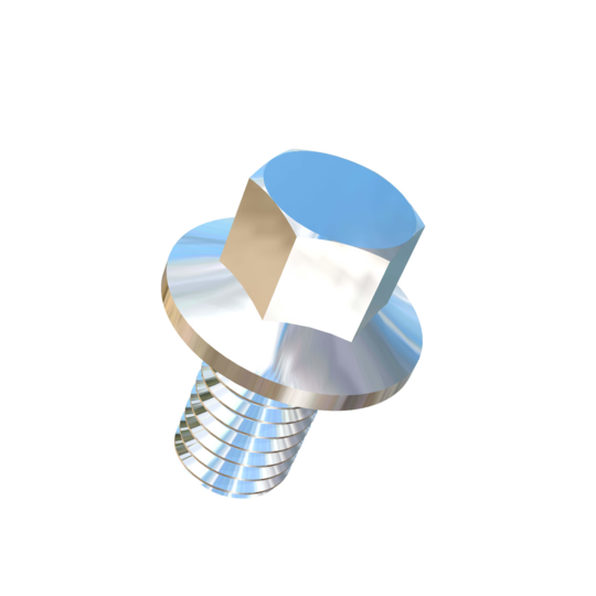 Titanium 7/16-14 X 3/4 UNC Allied Titanium Hex Head Flange Bolt (No Dimple) with Reduced Head